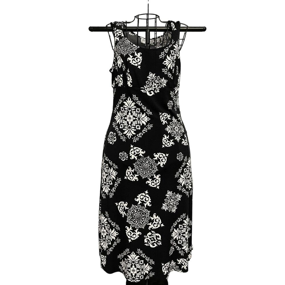 Studio I printed maxi dress sleeveless size 6